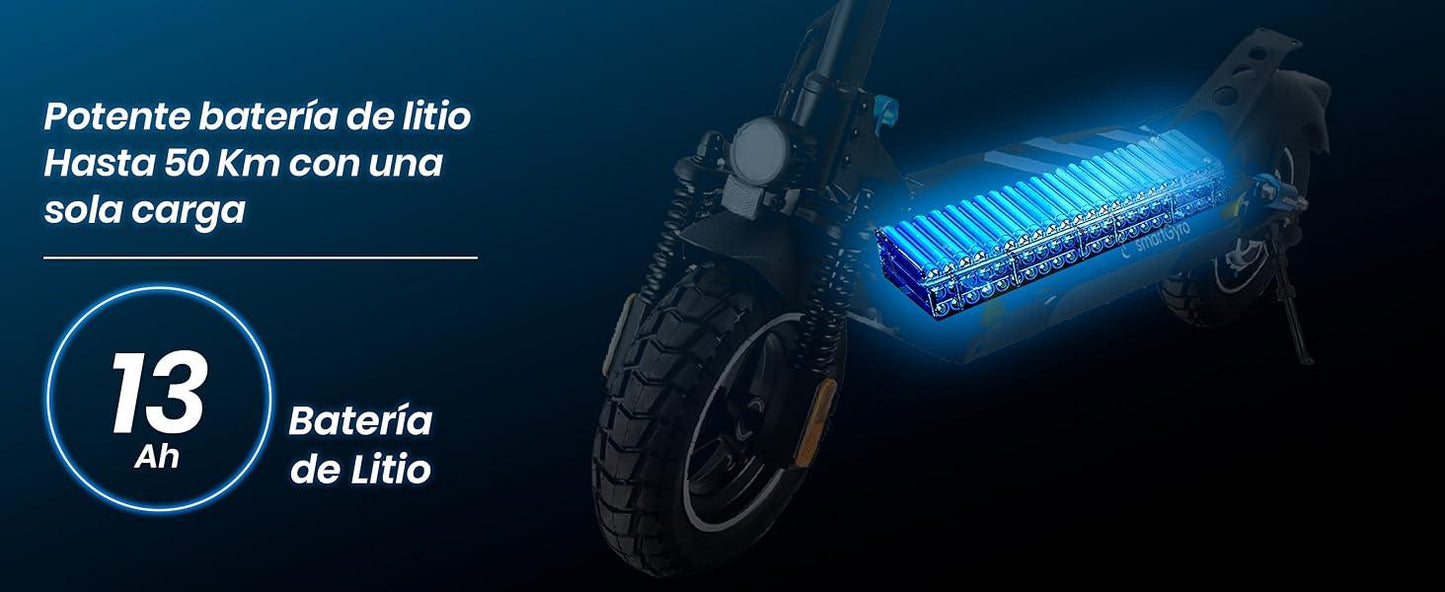 Y6S Adult Electric Scooter - 500W rated 800W Max 48V 18Ah Professional Electric Scooter for Work 10 Inch Tyre Shock Absorption - Franklyn & Page E-Bike Emporium