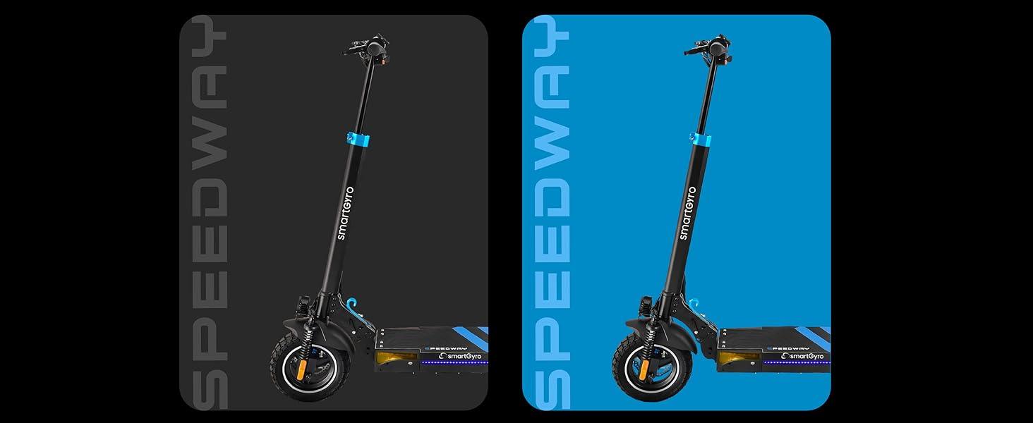 Y6S Adult Electric Scooter - 500W rated 800W Max 48V 18Ah Professional Electric Scooter for Work 10 Inch Tyre Shock Absorption - Franklyn & Page E-Bike Emporium