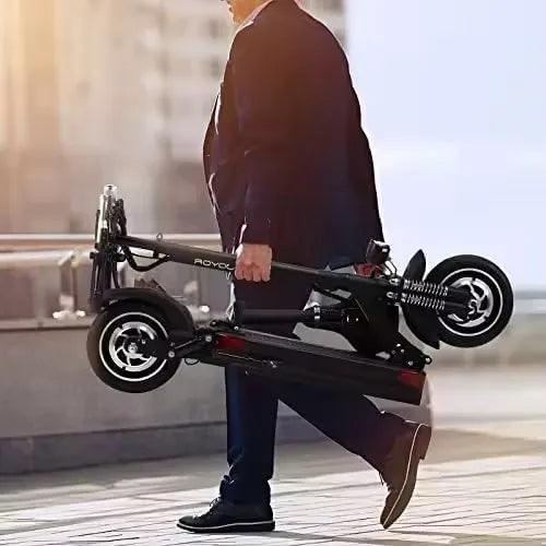 Y6S Adult Electric Scooter - 500W rated 800W Max 48V 18Ah Professional Electric Scooter for Work 10 Inch Tyre Shock Absorption - Franklyn & Page E-Bike Emporium