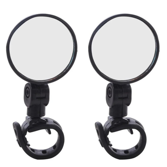 1/2 Piece Universal Bike Rearview Mirror 360 Degree Adjustable Rear View Mirror Cycling Accessories Bicycle Handlebar Mirrors - Franklyn & Page E-Bike Emporium