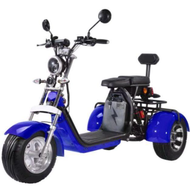 3 wheel fat tire tricycle 1500w, 2000w, 3000w three wheel electric trike scooter (50-70 km/h)