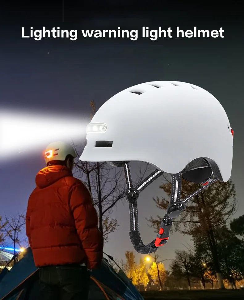 Bike Helmet Smart Led Sandbox Snowboarding Helmet Adult Electric Bicycle Sport MTB Skiing Snowboarding Helmet Men Women - Franklyn & Page E-Bike Emporium