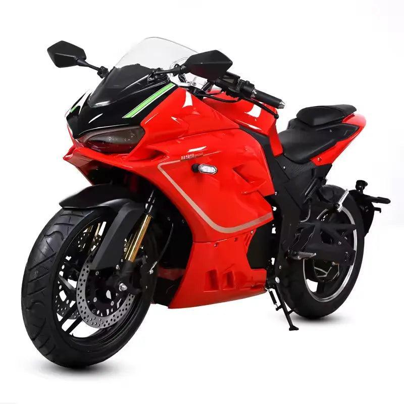 Powerful Fast charging type 2 (Speed 140 km/h)(250km range) Electric motorcycle racing sports road superbikes 20000w 72v 120Ah Ducati
