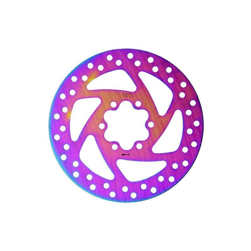 Colorful Mountain Bike Hollow Disc Brake Disc Electric Bicycle Brake Rotor 120/140/145/160/180mm Scooter Bicycle Accessories