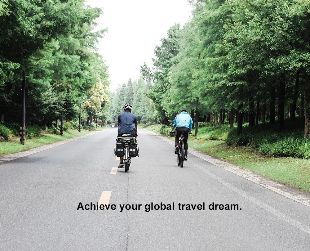 Bike Pannier Bag 3 In 1 Big Capacity With Rain Cover Rear Rack Seat Trunk Bags For Mtb Road Folding Bicycles E-Bike - Franklyn & Page E-Bike Emporium