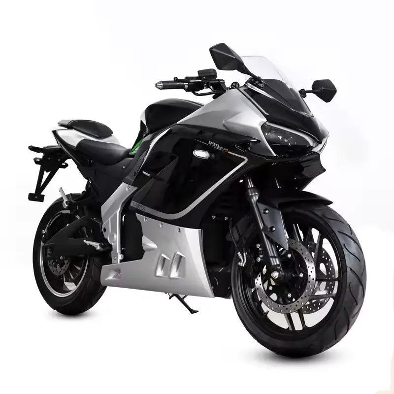 Powerful Fast charging type 2 (Speed 140 km/h)(250km range) Electric motorcycle racing sports road superbikes 20000w 72v 120Ah Ducati