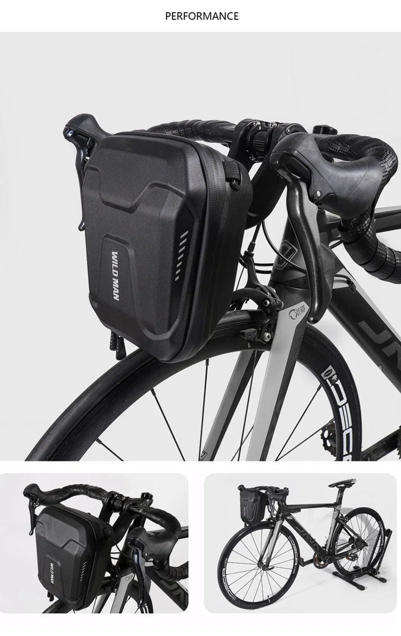 Waterproof Multifunctional Bicycle Handlebar Bag Front Bike Bag EVA Hard Shell Cycling Head Bag Bicycle Assessoires - Franklyn & Page Emporium
