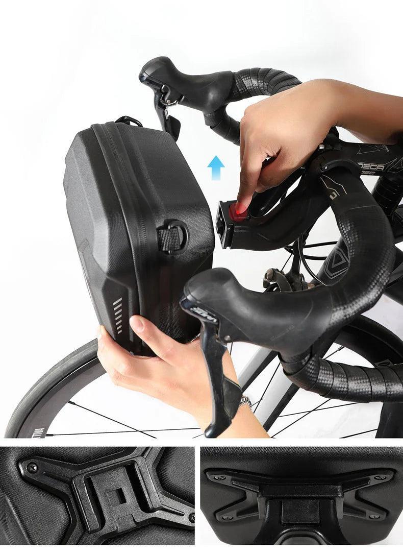 Waterproof Multifunctional Bicycle Handlebar Bag Front Bike Bag EVA Hard Shell Cycling Head Bag Bicycle Assessoires - Franklyn & Page Emporium