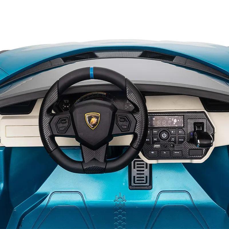 Premium Lamborghini Aventador Ride-On Toy Car for Kids 4x4 with +Remote Control +Storage