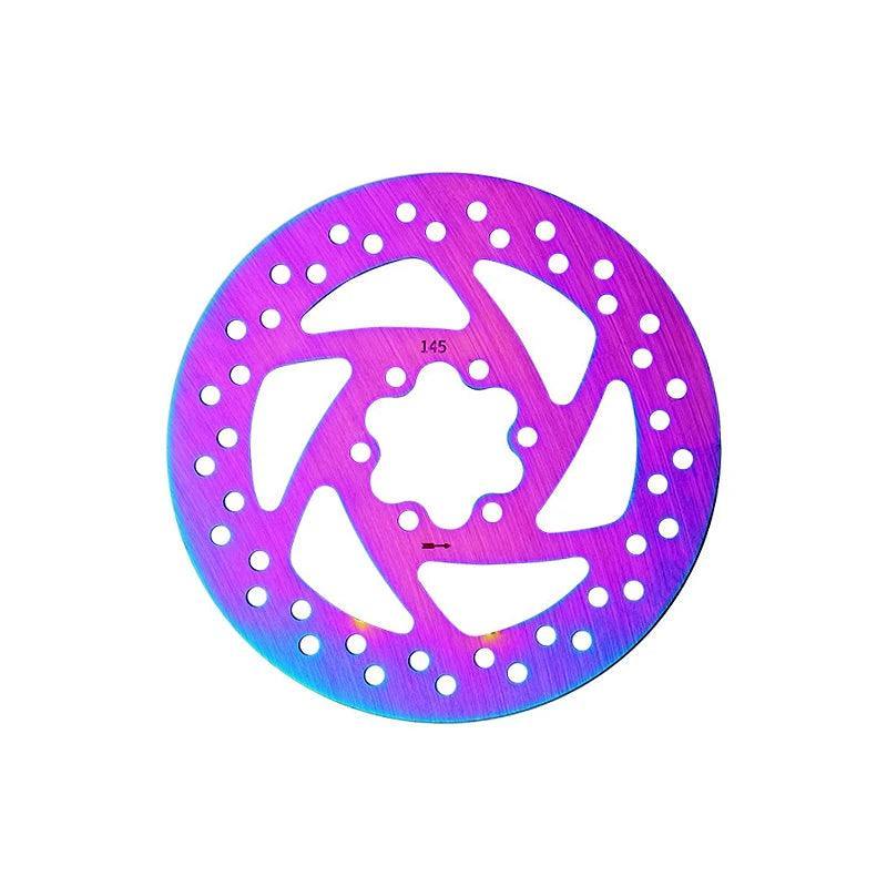 Colorful Mountain Bike Hollow Disc Brake Disc Electric Bicycle Brake Rotor 120/140/145/160/180mm Scooter Bicycle Accessories