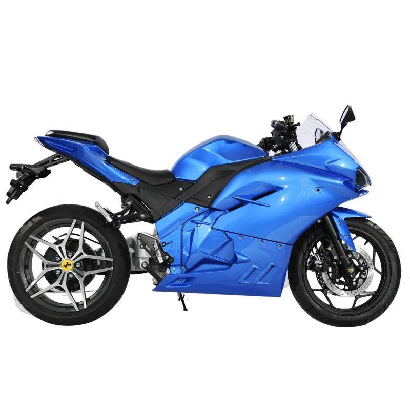 Powerful Fast charging type 2 (Speed 140 km/h)(250km range) Electric motorcycle racing sports road superbikes 20000w 72v 120Ah Ducati