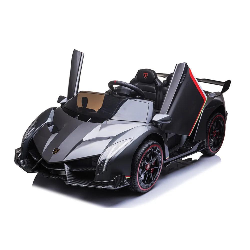 Premium Lamborghini Aventador Ride-On Toy Car for Kids 4x4 with +Remote Control +Storage