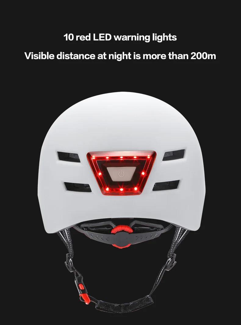 Bike Helmet Smart Led Sandbox Snowboarding Helmet Adult Electric Bicycle Sport MTB Skiing Snowboarding Helmet Men Women - Franklyn & Page E-Bike Emporium