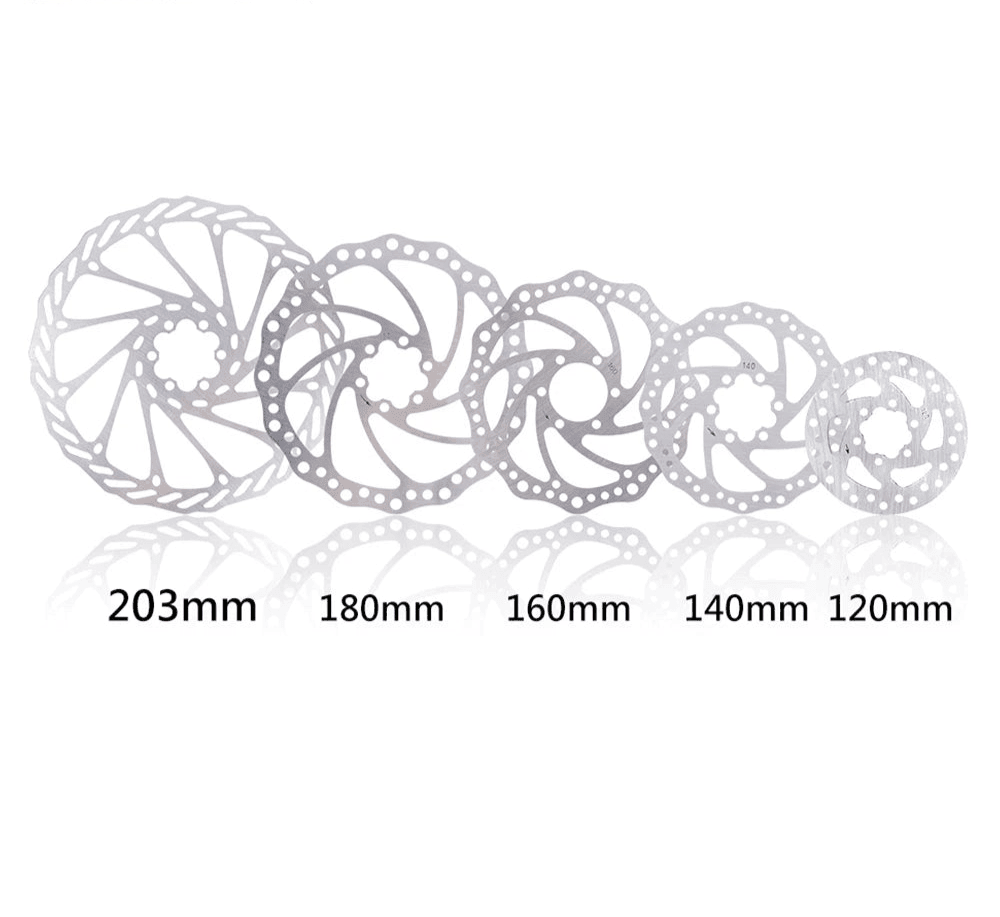 ZTTO Disc Brake Rotor 203mm/180mm/160mm/140mm/120mm 6 Inches Stainless Steel Brake Rotors For Mountain Road Bicycle parts - Franklyn & Page Emporium
