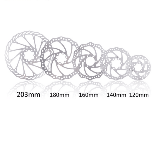 ZTTO Disc Brake Rotor 203mm/180mm/160mm/140mm/120mm 6 Inches Stainless Steel Brake Rotors For Mountain Road Bicycle parts - Franklyn & Page Emporium