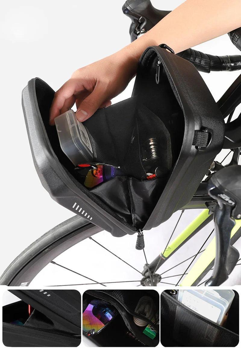Waterproof Multifunctional Bicycle Handlebar Bag Front Bike Bag EVA Hard Shell Cycling Head Bag Bicycle Assessoires - Franklyn & Page Emporium