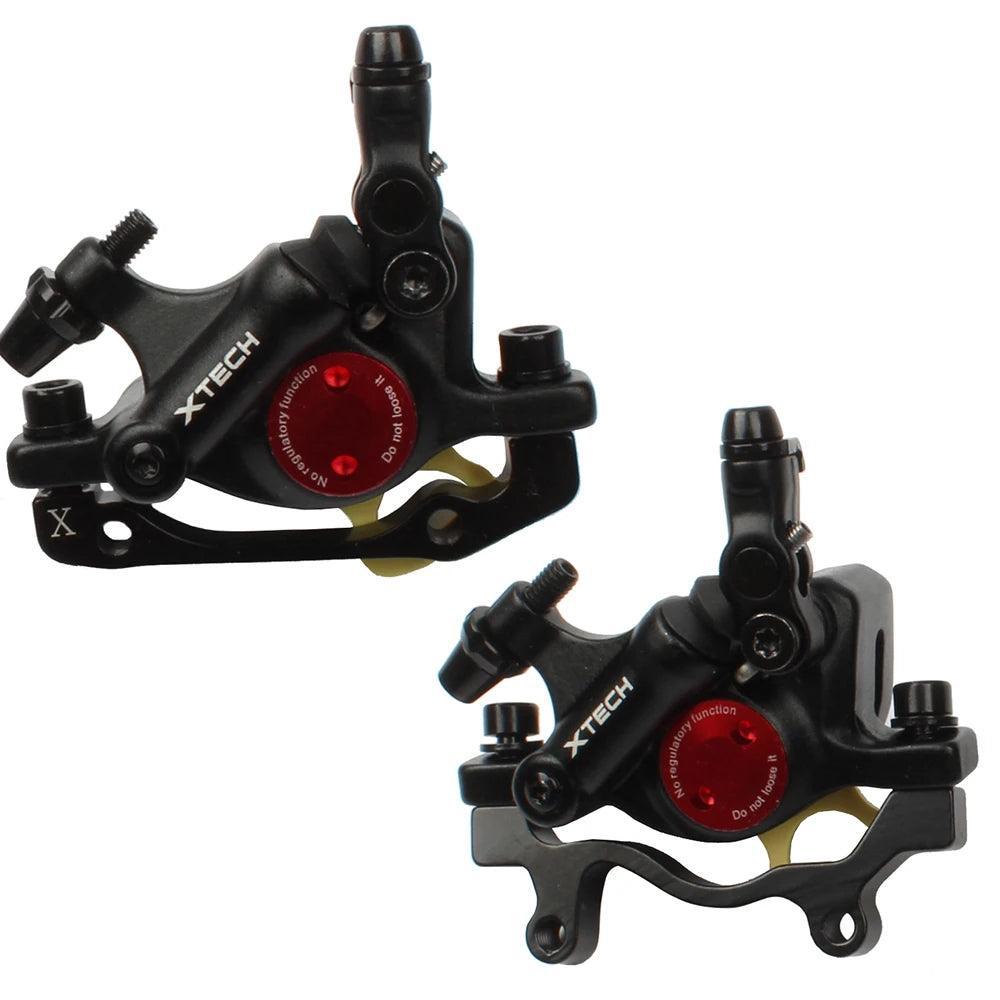 ZOOM XTECH HB100 Hydraulic Disc Brake Calipers Front & Rear Black Red Gold Blue Purple Brake For MTB Bicycle Brake Set