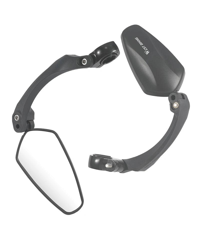 WEST BIKING Anti-Glare Bicycle Mirror Handlebar Rear View Wide Range Back Sight Reflect electric scooter Mirror bike accessories - Franklyn & Page Emporium