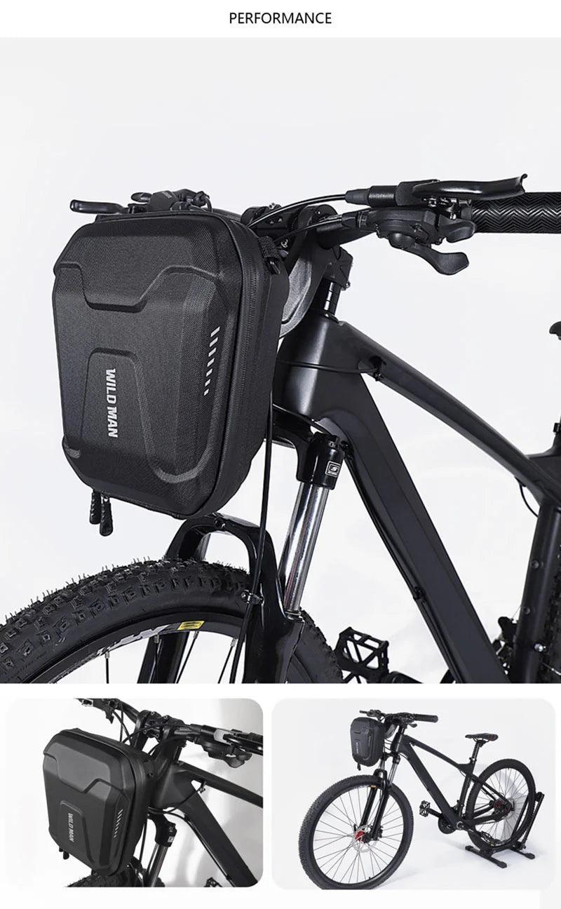 Waterproof Multifunctional Bicycle Handlebar Bag Front Bike Bag EVA Hard Shell Cycling Head Bag Bicycle Assessoires - Franklyn & Page Emporium
