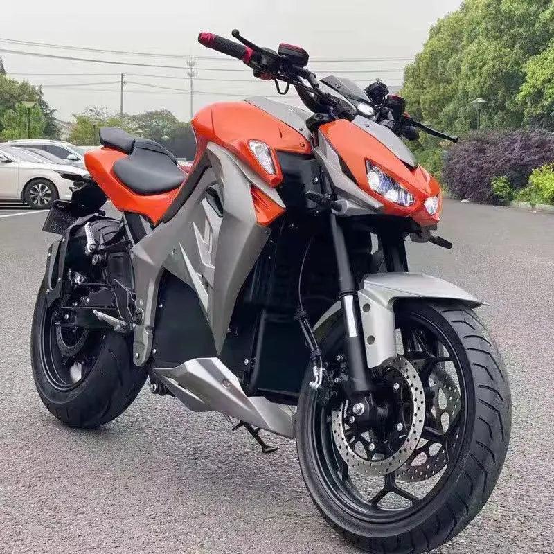 KAWASAKI Fast Type 2 Charge Long Range (Speed 100mph)(180mile range) Electric Motorcycle Superbike 120Ah 20kw 72v