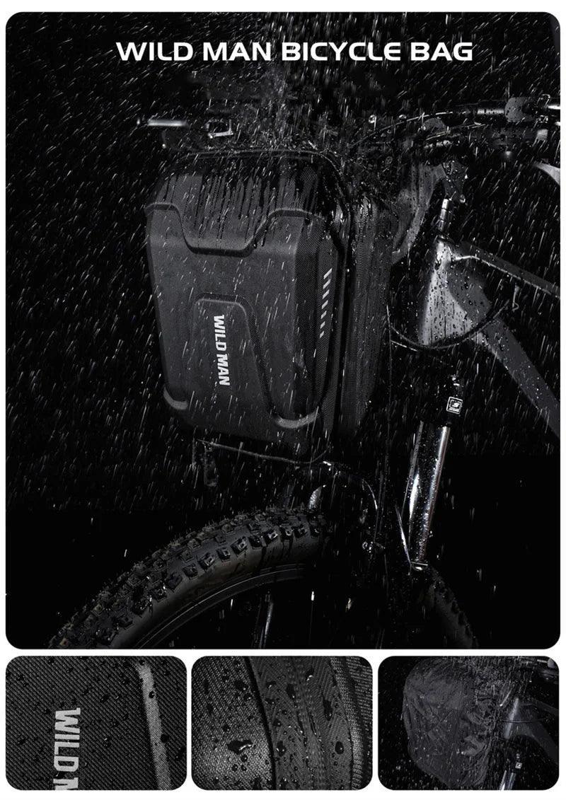 Waterproof Multifunctional Bicycle Handlebar Bag Front Bike Bag EVA Hard Shell Cycling Head Bag Bicycle Assessoires - Franklyn & Page Emporium