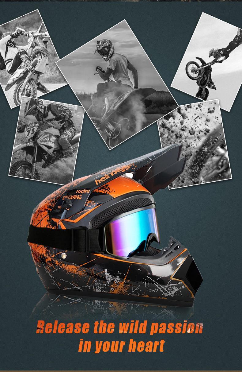 Motorcycle helmet Adult & kids off-road helmet dirt bike downhill AM DH cross Red bull helmet capacete motocross casco Professional DOT - Franklyn & Page Emporium