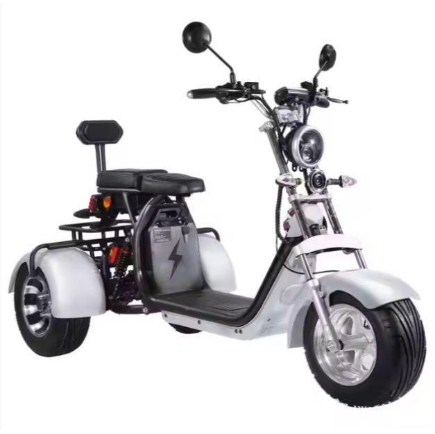 3 wheel fat tire tricycle 1500w, 2000w, 3000w three wheel electric trike scooter (50-70 km/h)
