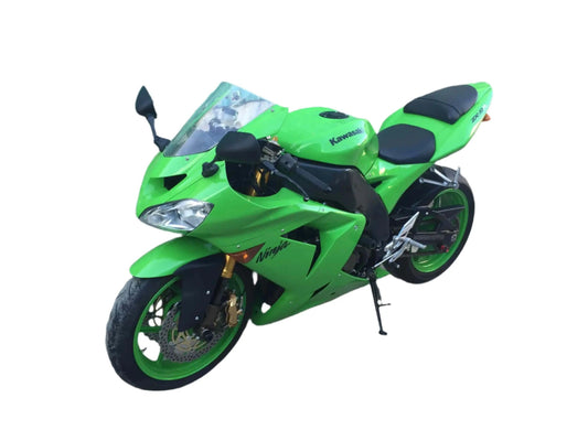 20kw Long Ranged Powerful Kawasaki Ninja (Speed 140 km/h)(250km range) Electric e-Motorbike e-Superbike 120AH 72v Racing Sport