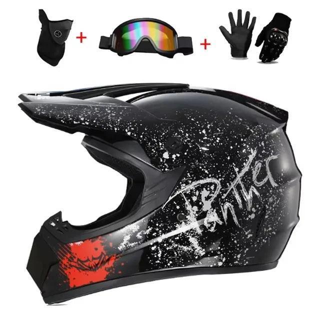 Motorcycle helmet Adult & kids off-road helmet dirt bike downhill AM DH cross Red bull helmet capacete motocross casco Professional DOT - Franklyn & Page Emporium