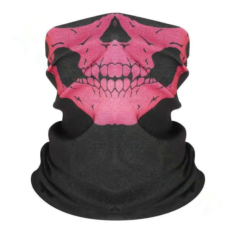 Bicycle Ski Skull Half Face Mask Ghost Scarf Multi Use Neck Warmer Cod Маска От Вируса Masque Tissu Mascara Para Rosto - Franklyn & Page E-Bike Emporium