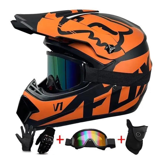 Motorcycle helmet Adult & kids off-road helmet dirt bike downhill AM DH cross Red bull helmet capacete motocross casco Professional DOT - Franklyn & Page Emporium
