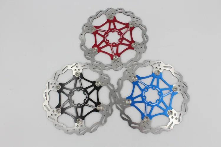 Snail Floating Disc Mountain Bike Cooling Floating Disc Ultra-light Six Pin Disc Brake Disc 160 180 203mm Accessories