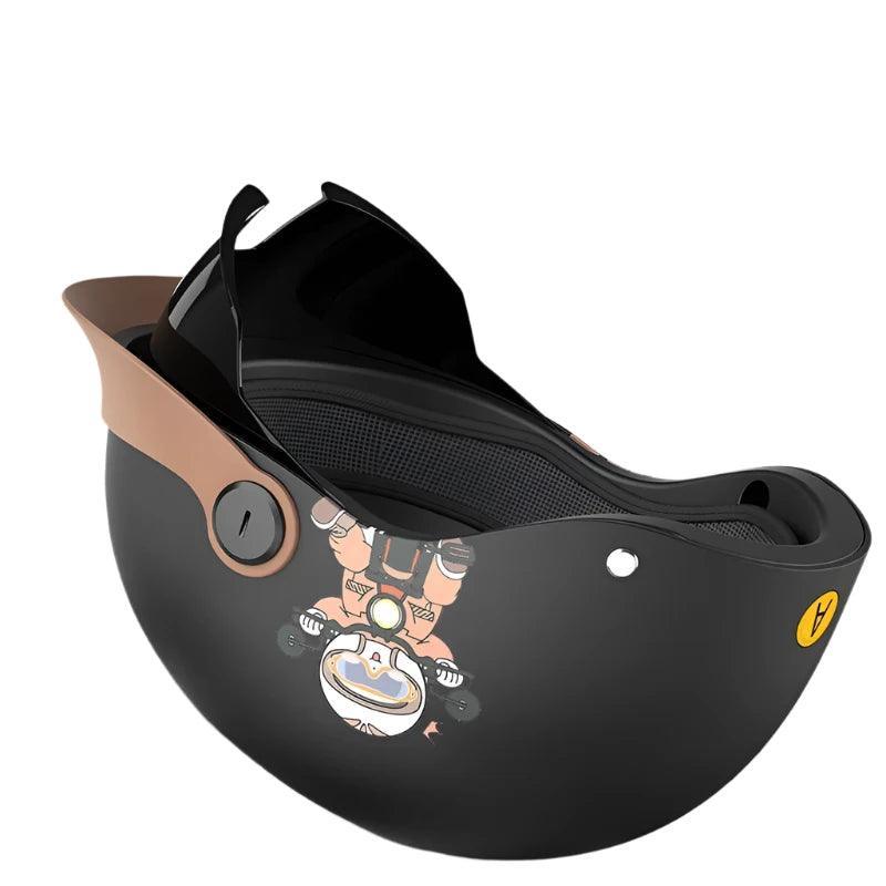 Outdoor Electric Vehicle Duck Tongue Helmet Adult Summer Safety Helmet Motorcycle Sun Protection Lightweight Half Helmet - Franklyn & Page Emporium