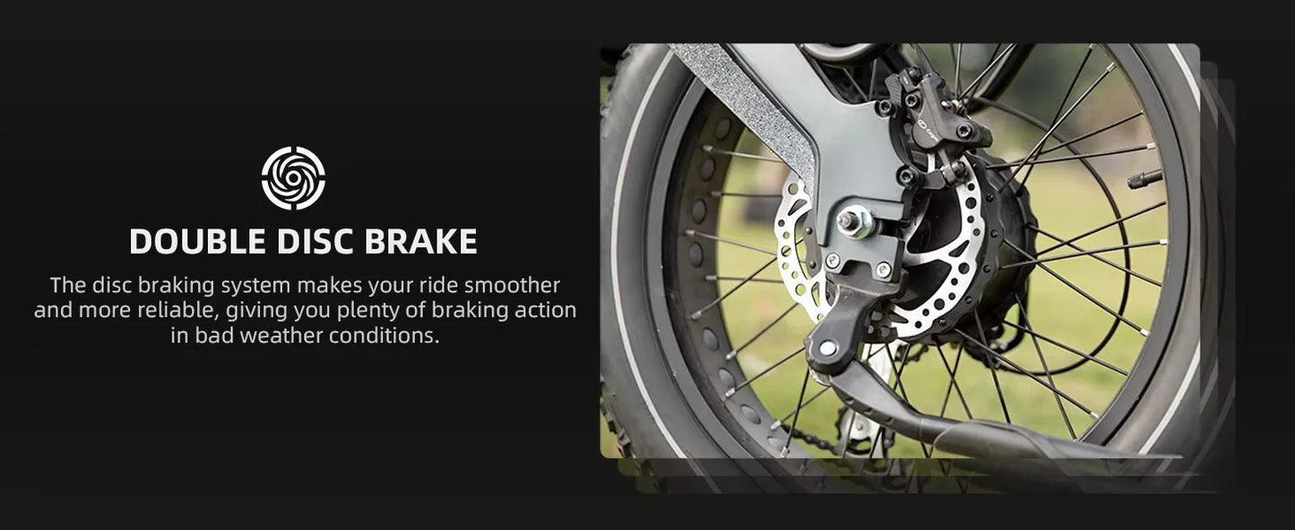 NEW 20 inch 48V 1000W 25AH mountain city adult electric bicycle folding electric fat tire dirt bike electric bicycle ebike