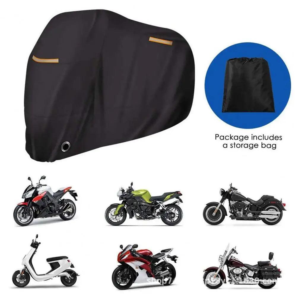 Bike Dust Cover Reflective Strips Bicycle Cover Rain Cover Outdoor Motorcycle Protective Cover Waterproof Anti-UV Bicycle Covers - Franklyn & Page E-Bike Emporium