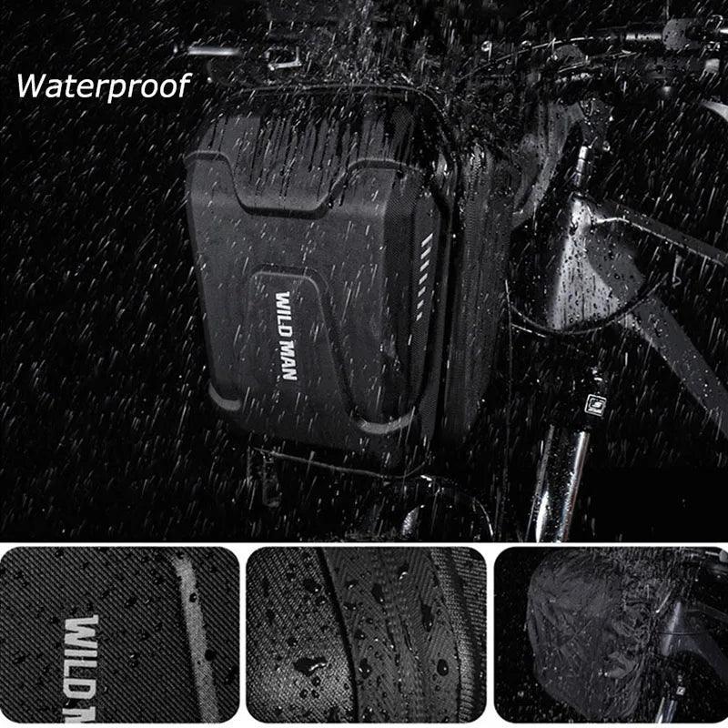 Waterproof Multifunctional Bicycle Handlebar Bag Front Bike Bag EVA Hard Shell Cycling Head Bag Bicycle Assessoires - Franklyn & Page Emporium