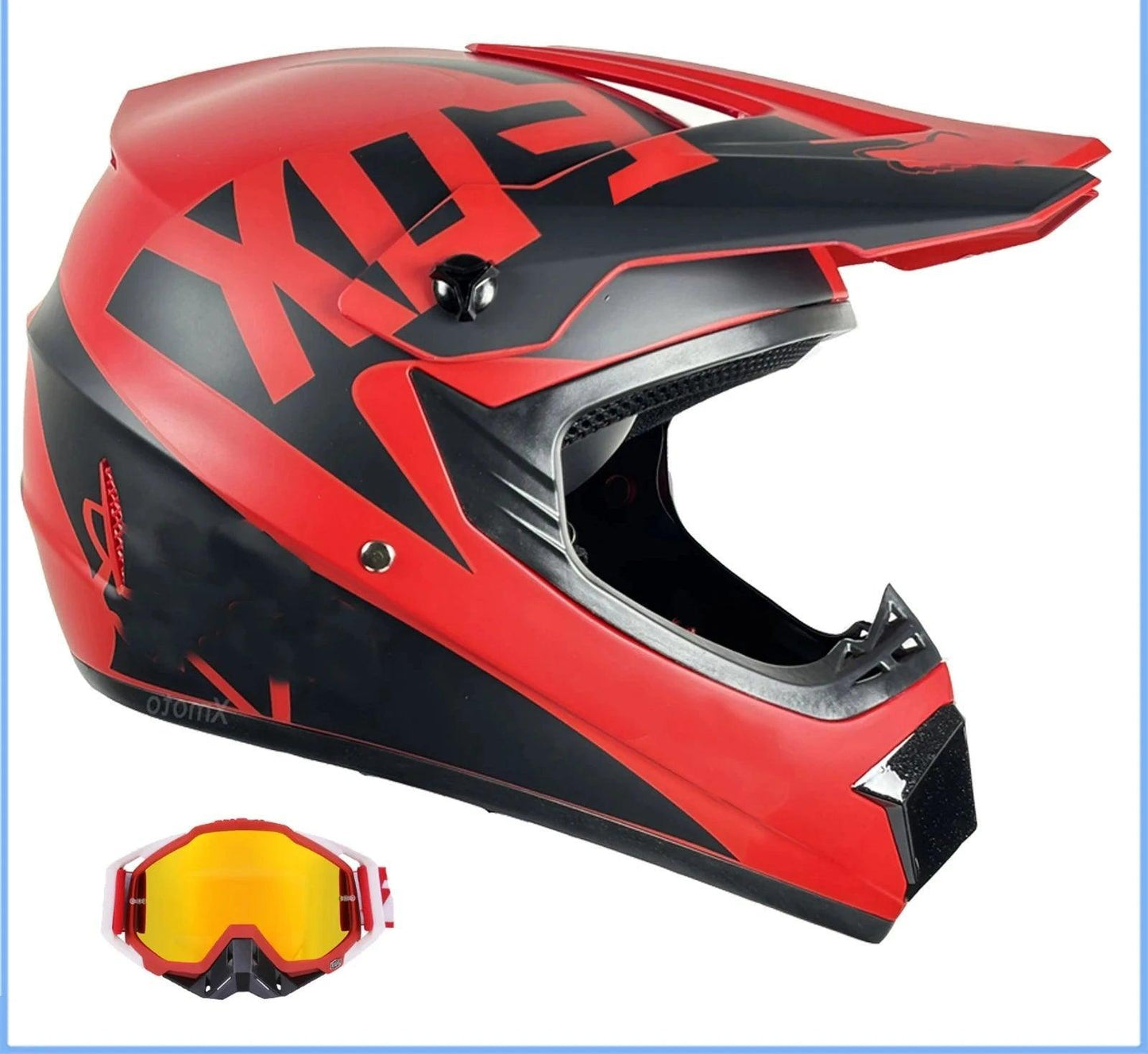 with Goggles Motorcycle Helmets Cycling Bicycle motocross Helmet Off-road casco para mtb Mountain Bike Racing Speedframe - Franklyn & Page Emporium
