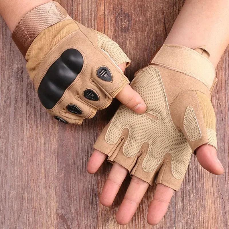 Motorcycle Gloves Men Tactical Hunting Shooting Knuckle Protection Sports Full Finger Cycling Bike Gloves Women Bicycle