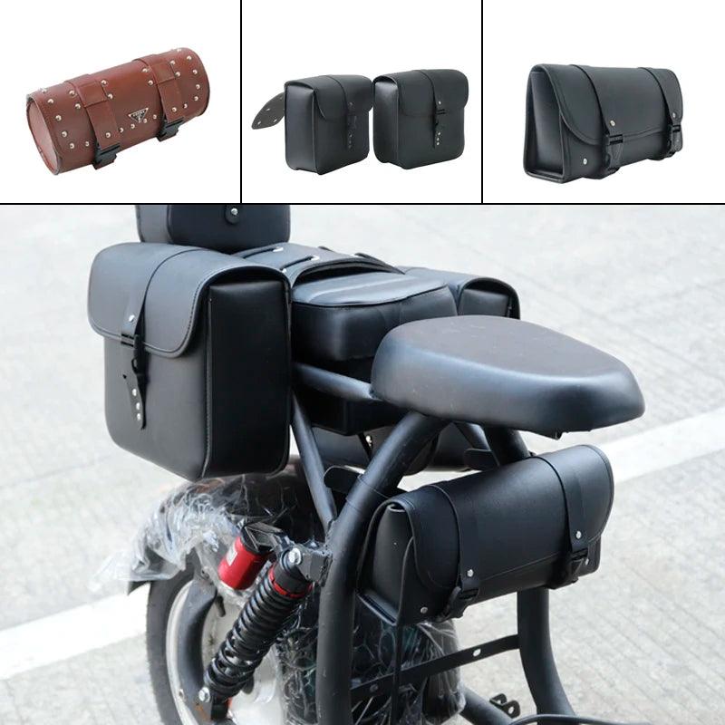 Storage Bag For Citycoco Electric Scooter Seat Left and Right Tools Luggage Compartment Front and Rear Bags Travel Bags - Franklyn & Page E-Bike Emporium