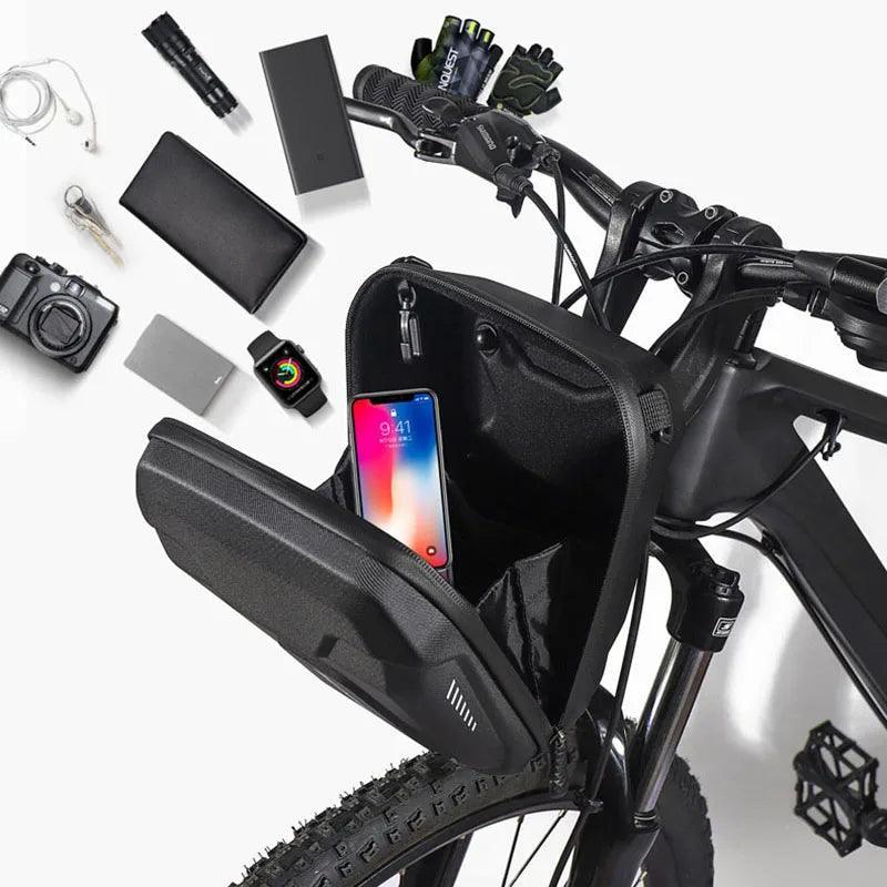 Waterproof Multifunctional Bicycle Handlebar Bag Front Bike Bag EVA Hard Shell Cycling Head Bag Bicycle Assessoires - Franklyn & Page Emporium