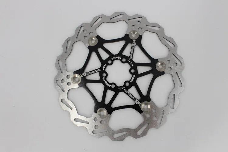 Snail Floating Disc Mountain Bike Cooling Floating Disc Ultra-light Six Pin Disc Brake Disc 160 180 203mm Accessories