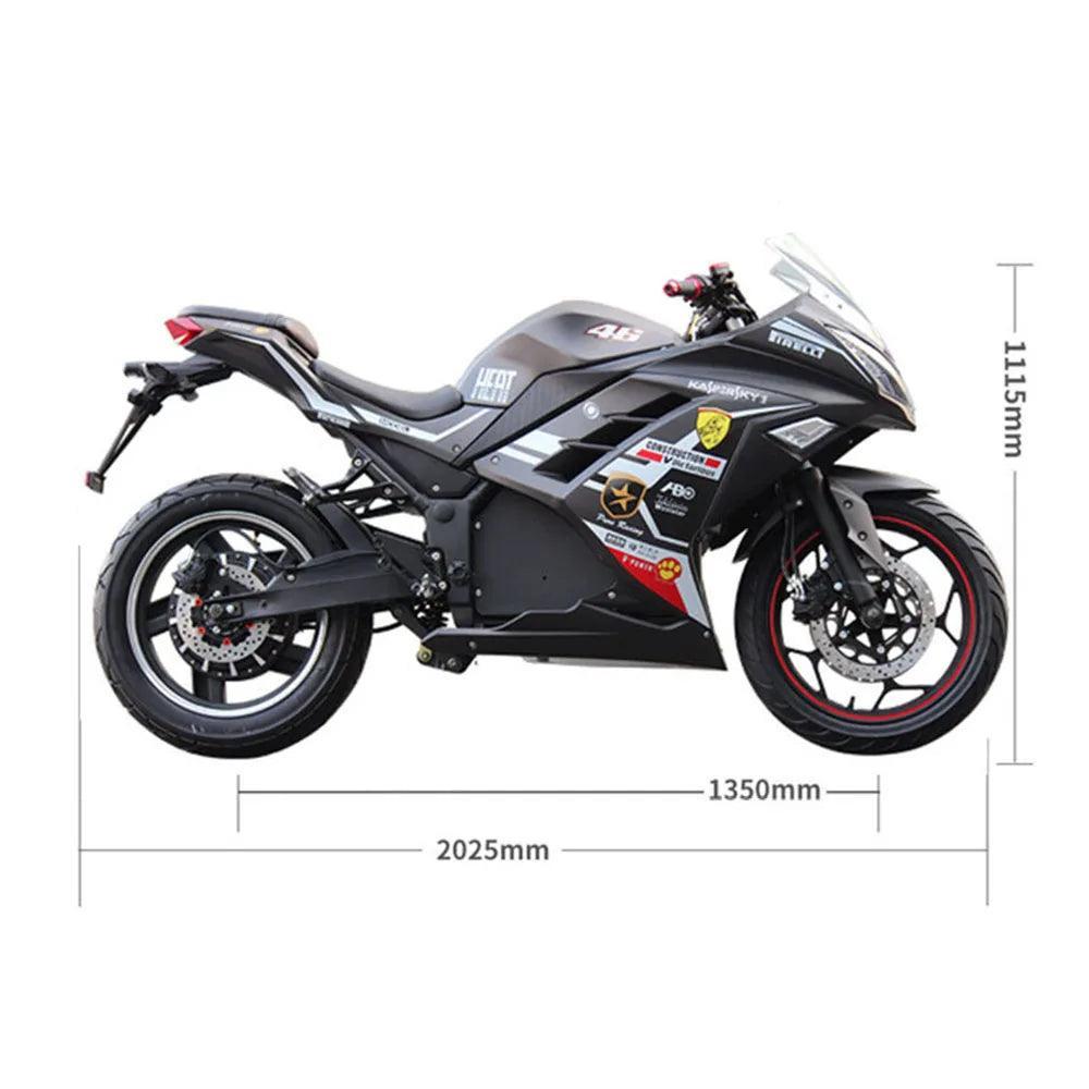 160kmh Long Range Electric Motorcycles Superbikes Motorbike Racing Electric Racing - Franklyn & Page Emporium