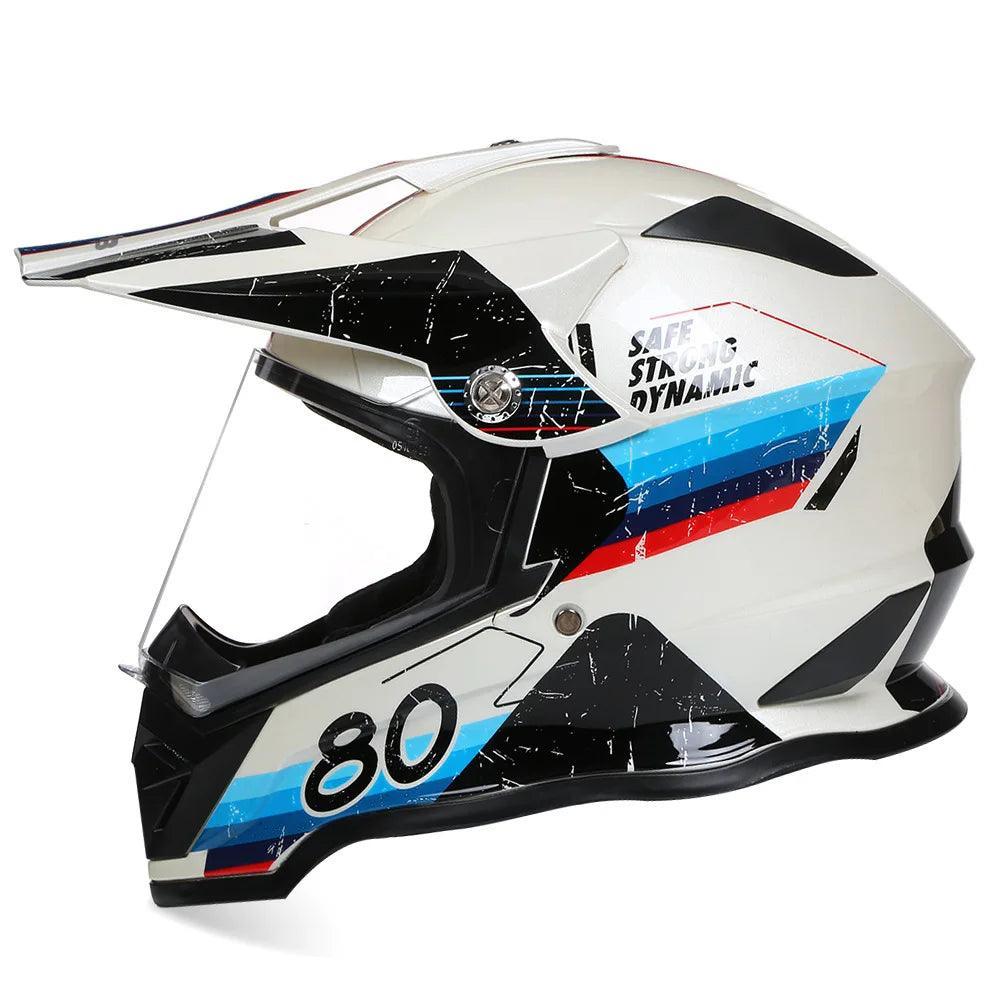 Off-Road Motorcycle Helmets Full Face Racing Bike Downhill ATV AM DH Cross Capacetes Motocross Casco Men Women DOT Approved
