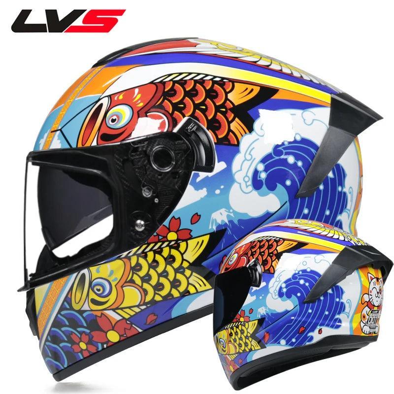 Premium Helmets Winter Warm Double Visor Motorcycle Helmet Motorbike Sports helmet - Franklyn & Page Emporium