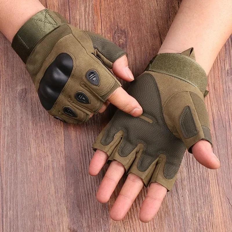 Motorcycle Gloves Men Tactical Hunting Shooting Knuckle Protection Sports Full Finger Cycling Bike Gloves Women Bicycle