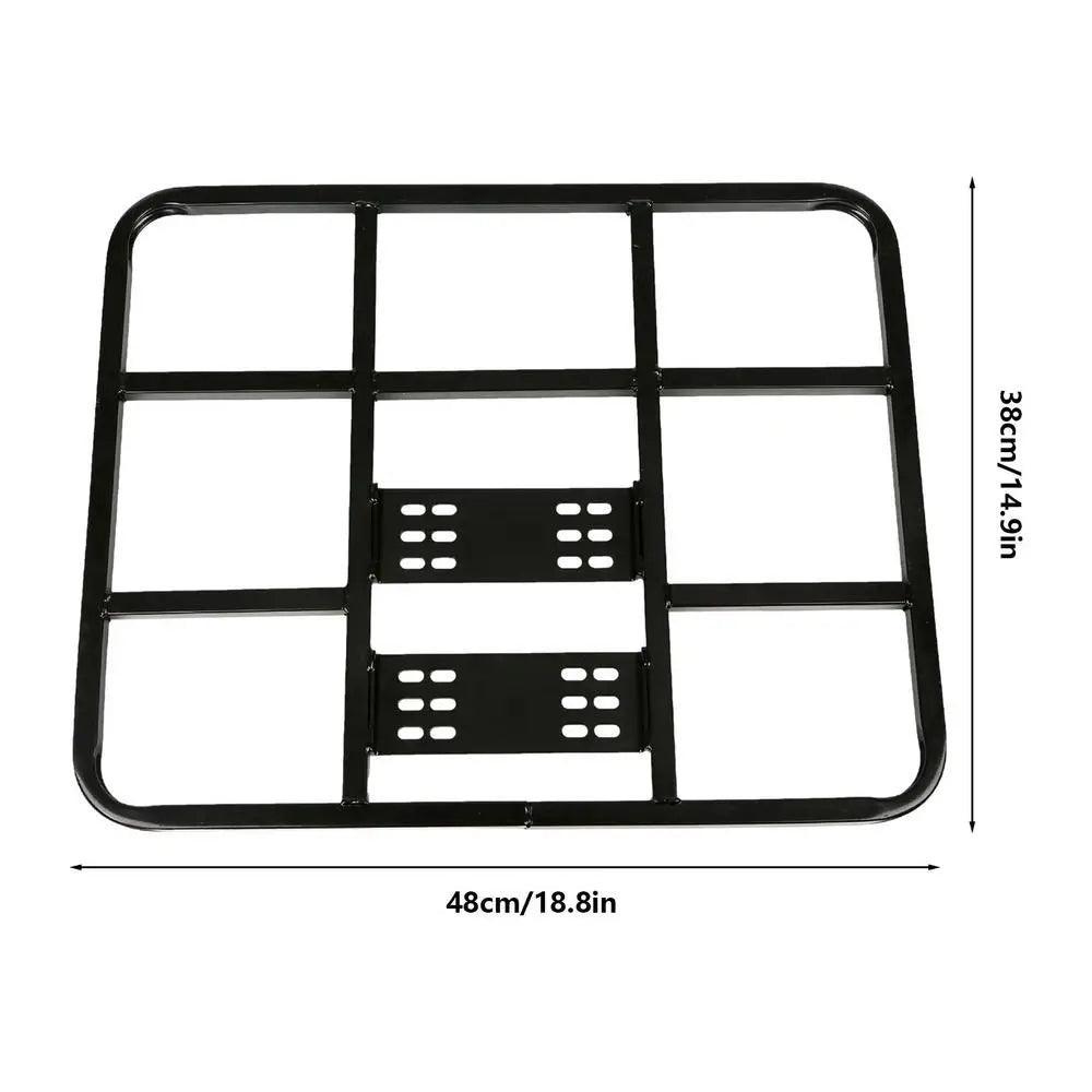 Cargo Rack Rear Metal Adjustable Bike Rear Rack Bike Back Shelf Electric Vehicle Rear Shelf Takeaway Box Bracket Cycling tools - Franklyn & Page Emporium