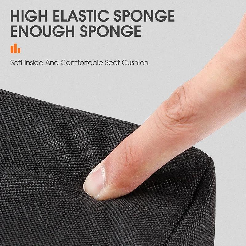 WEST BIKING Bicycle Rear Seat Soft Cushion Thickened Comfortable Cycling Back Seat Mat MTB Detachable Washable Rear Rack Cushion - Franklyn & Page Emporium