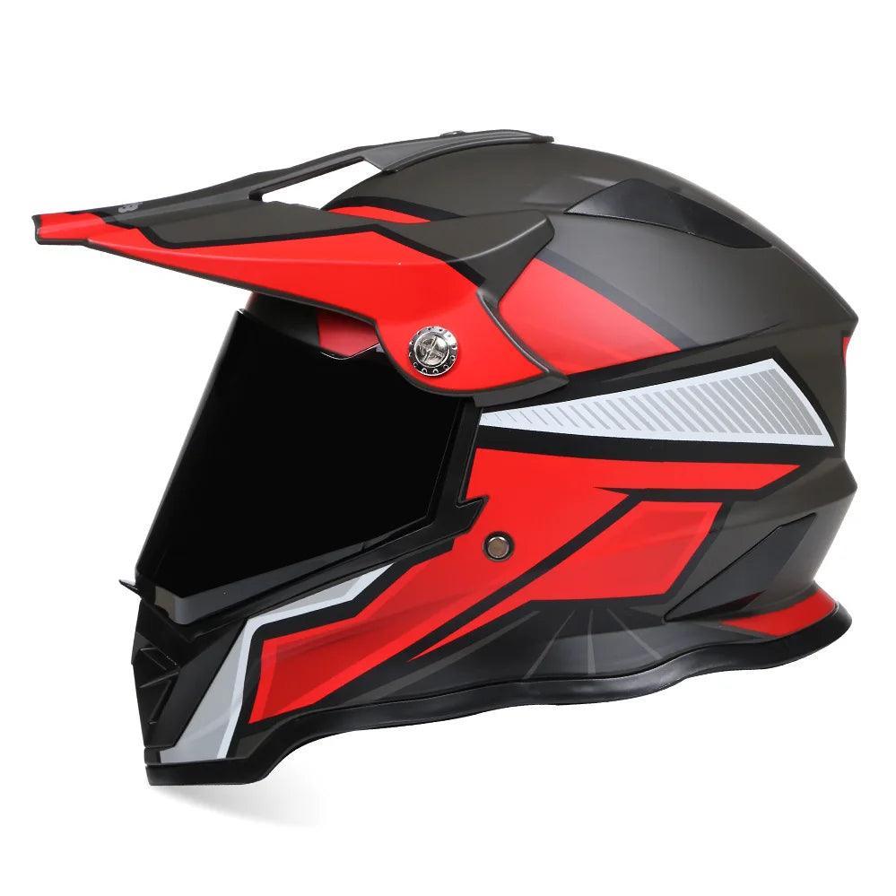 Off-Road Motorcycle Helmets Full Face Racing Bike Downhill ATV AM DH Cross Capacetes Motocross Casco Men Women DOT Approved