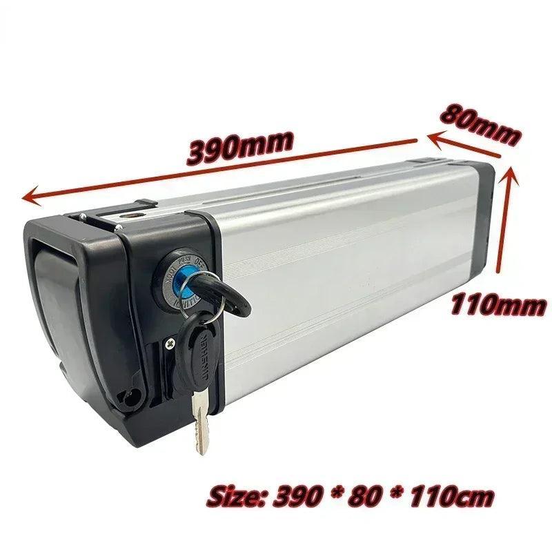 Original electric folding car lithium battery 48V Silver Fish model driving battery 20Ah-60Ah large capacity+charger - Franklyn & Page Emporium