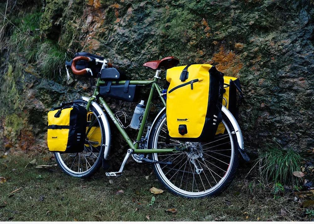 Rhinowalk Full Waterproof Bicycle Luggage Bags Multi Travel Bag Road Bike Rear Rack Trunk Cycling Saddle Storage Pannier 20L 27L - Franklyn & Page Emporium